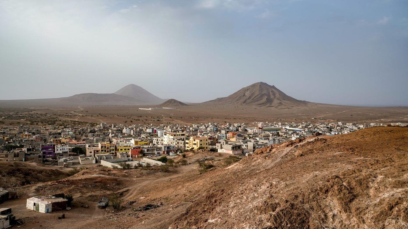 نمایی از شهر پرایا پایتخت کشور کیپ ورد