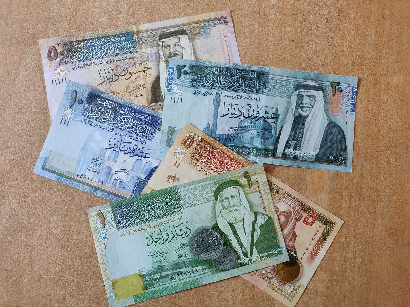 پول ملی اردن دینار