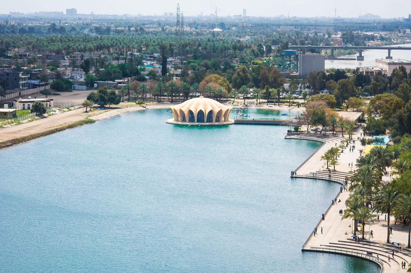 نمایی از شهر بغداد پایتخت عراق