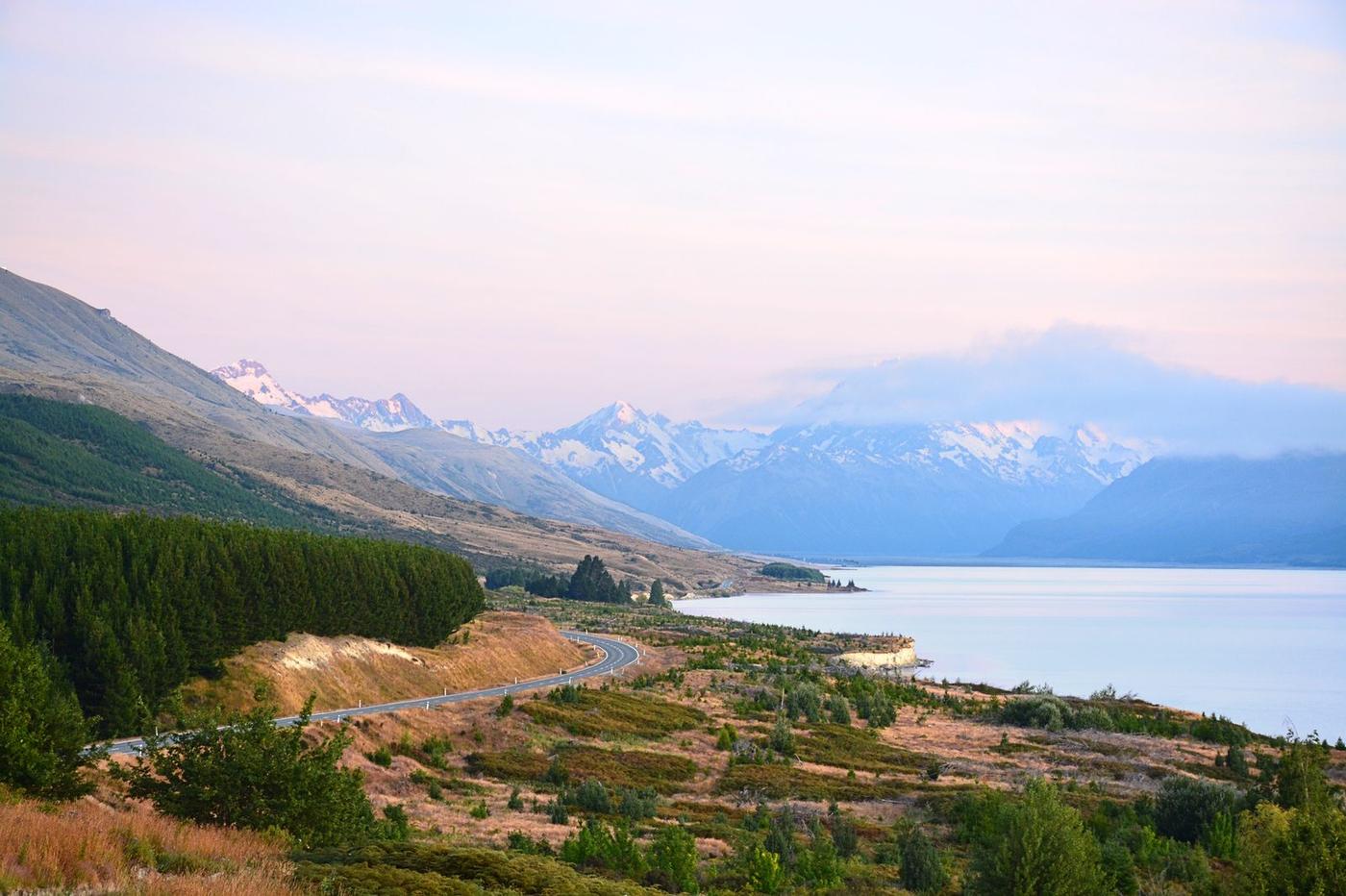 طبیعت بکر و زیبای نیوزلند