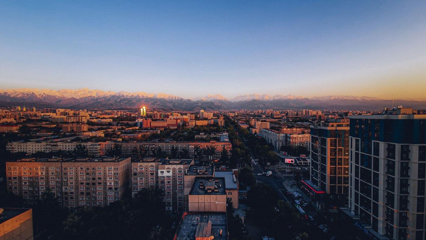 نمایی از شهر دوشنبه پایتخت تاجیکستان