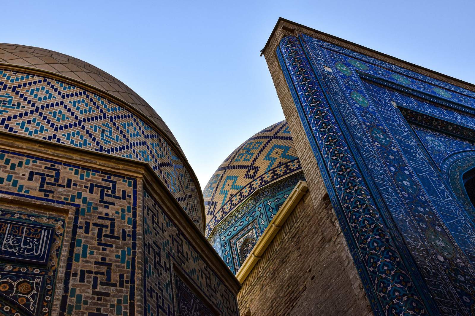 معماری سمرقند در فصل بهار